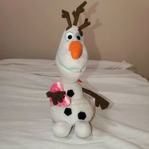 TY Beanie Baby - OLAF the Snowman with HEART (Disney Frozen) (8 Inch)